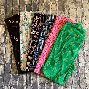 Lularoe NWOT T/C leggings 6pc lot